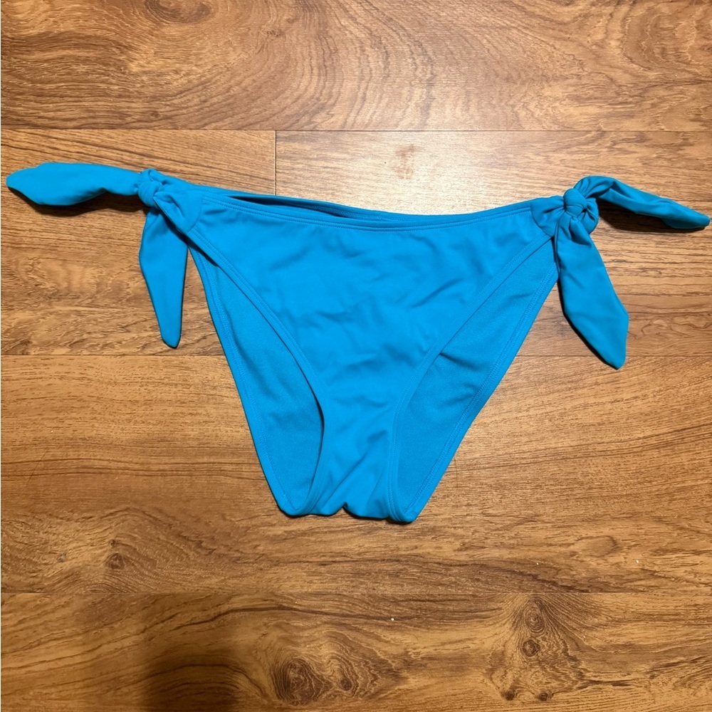 Adore Me Blue Side-Tie Bikini